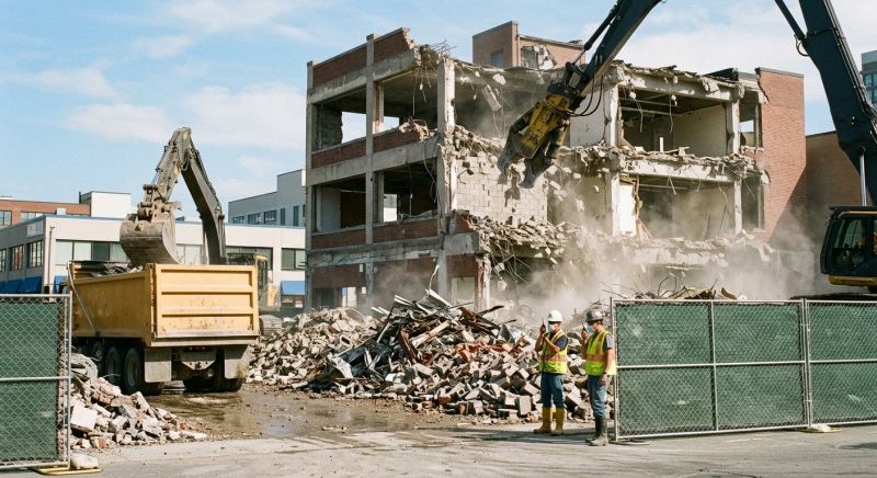 Commercial Building Removal in Katy, TX