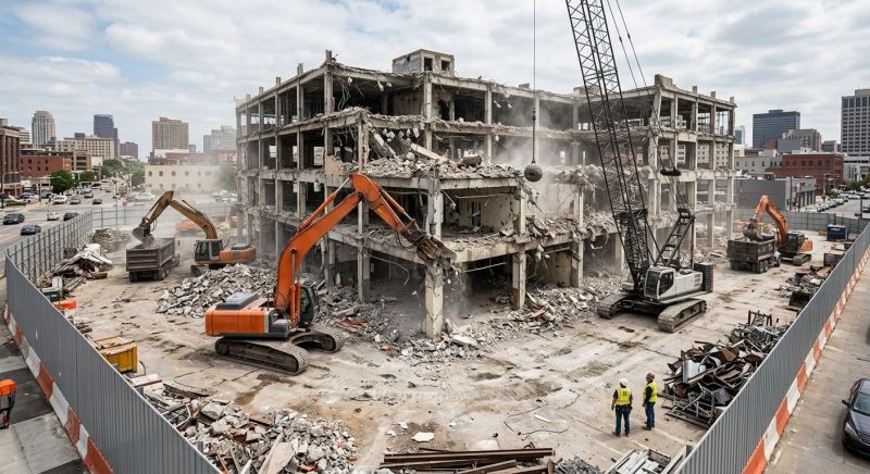 Commercial Demolition Service in Houston, TX