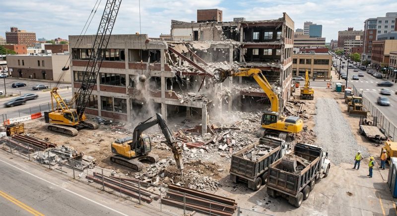 Commercial Demolition Service in Sacramento, CA