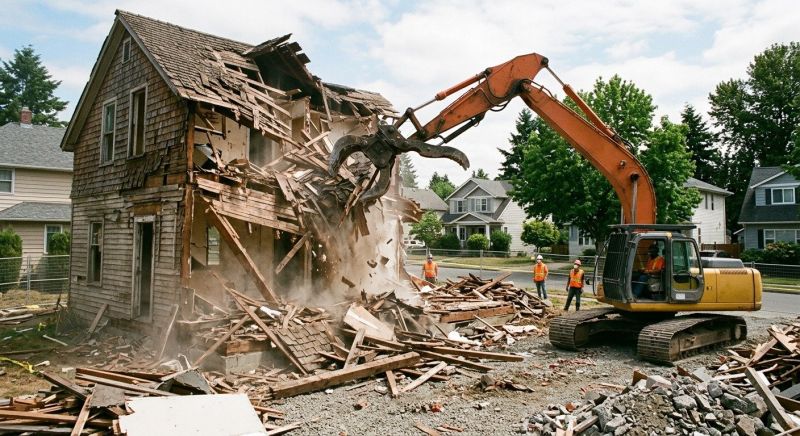 House Demolition Service in Freehold, NJ