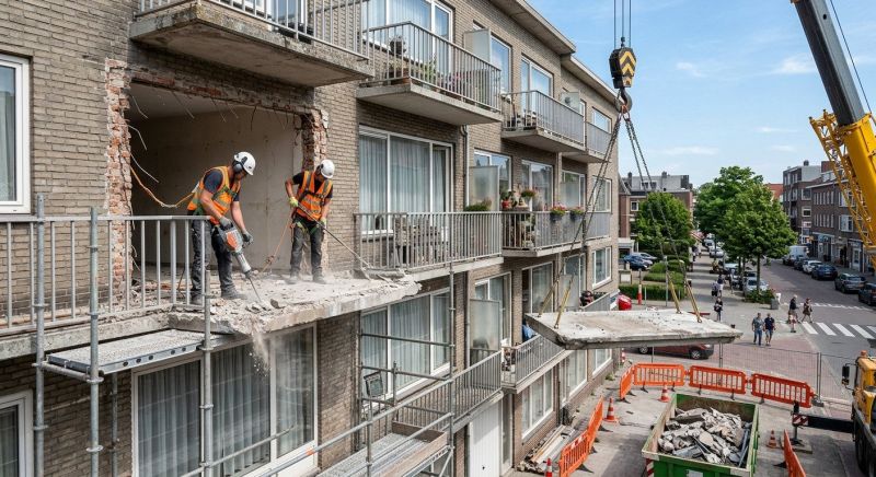 Walkway Demolition in Bergen County, NJ