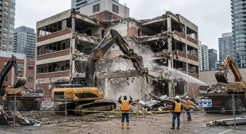 Warehouse Demolition in Bergen County, NJ